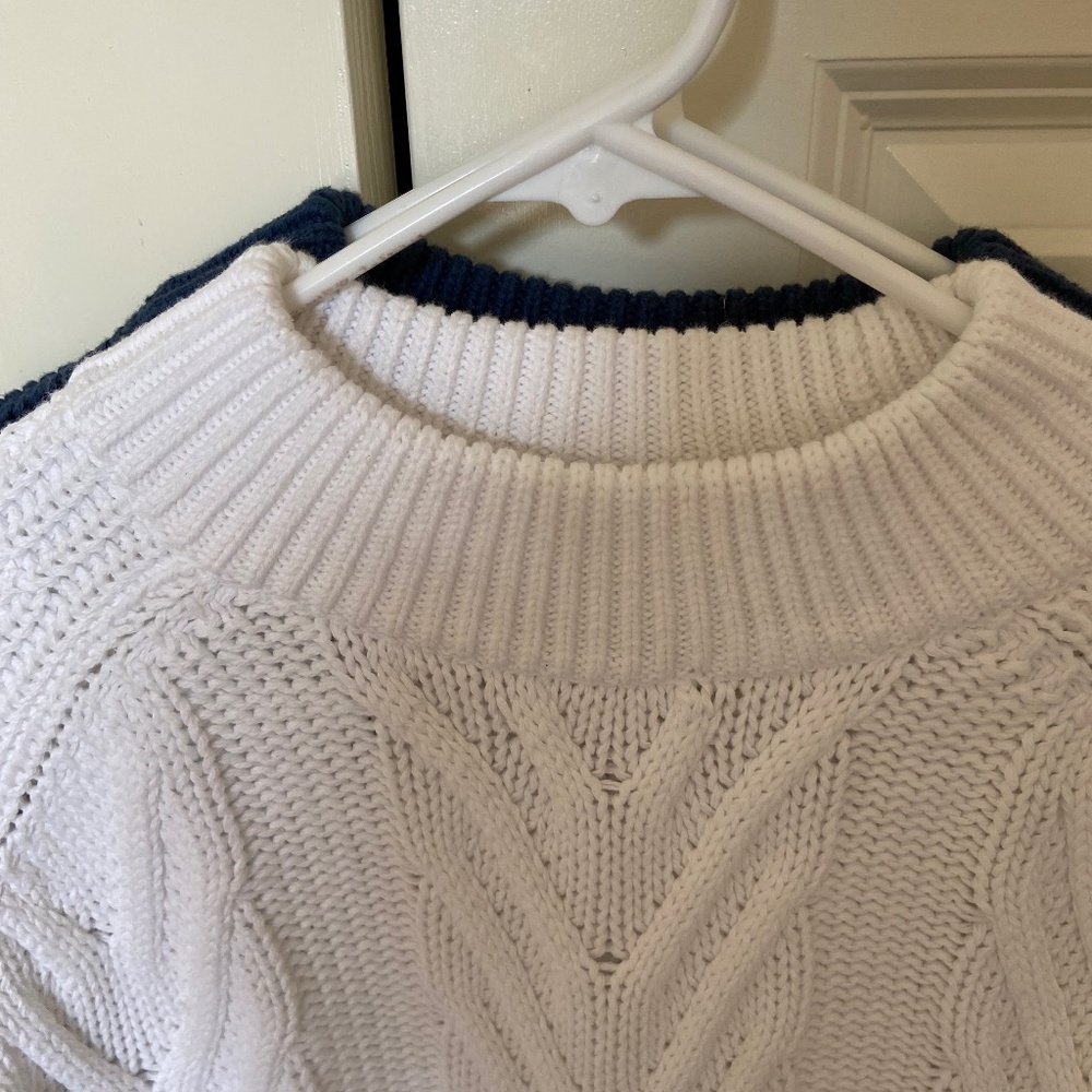J Crew Chunky Knit Cotton Sweaters M